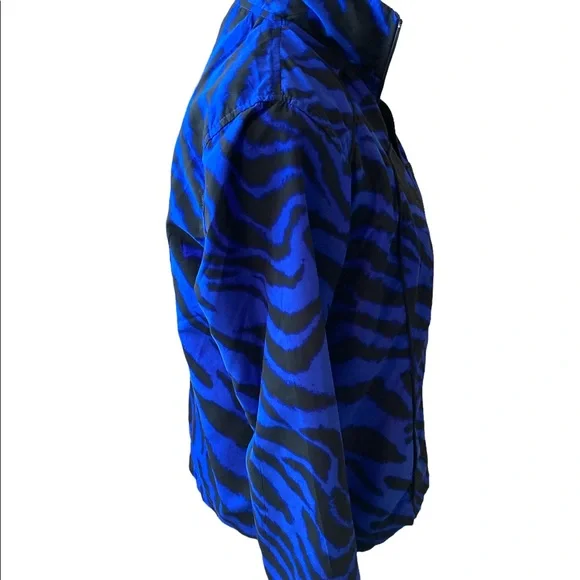 Activology Blue/Black Print Jacket - Picture 3 of 8